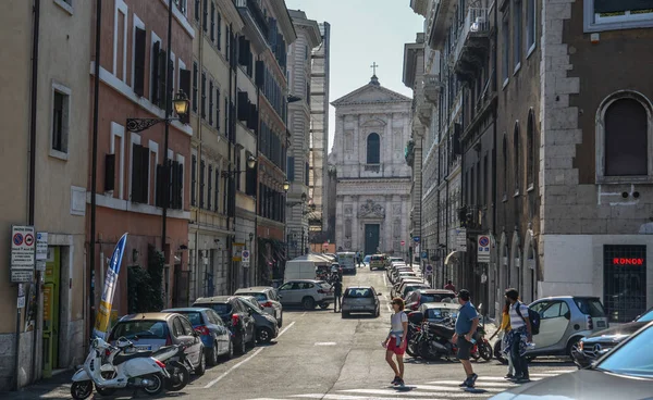 Straße von Rom, Italien — Stockfoto