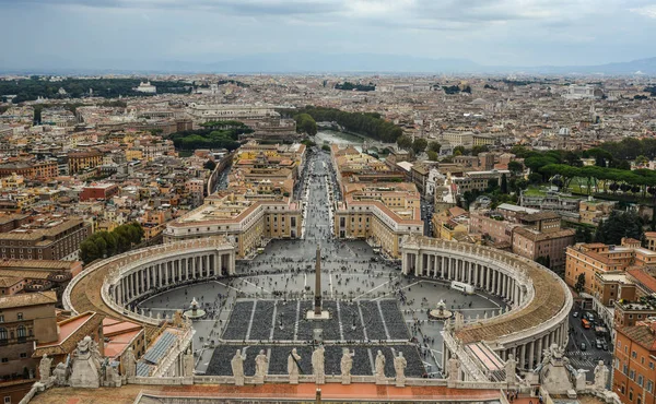 Vista aérea da cidade do Vaticano — Fotografia de Stock