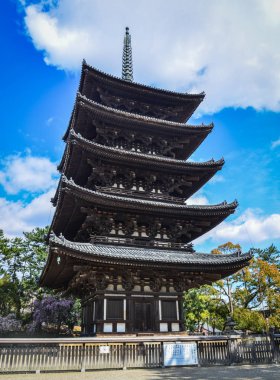 Kofukuji Tapınağı'nın Beş Katlı Pagoda'sı