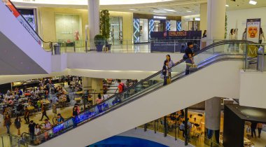 Bangkok, Tayland'da alışveriş merkezi 