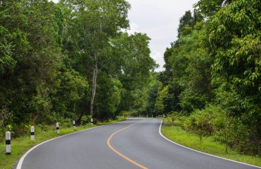 Phuket, Tayland kırsal yol 