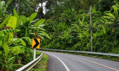 Phuket, Tayland kırsal yol 