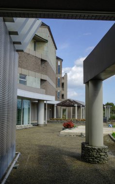 Lüks bir otelin açık havası 