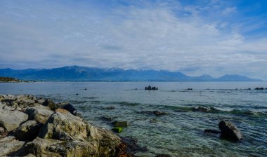 Yeni Zelanda Tekapo Gölü 