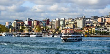 İstanbul rıhtımı manzarası