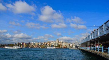 İstanbul rıhtımı manzarası