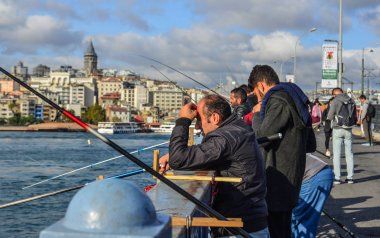 Galata Köprüsü de Istanbul, Türkiye