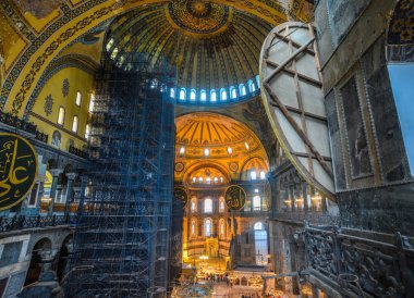 Ayasofya 'nın İçi, İstanbul, Türkiye