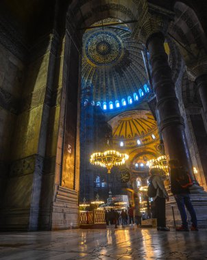 Ayasofya 'nın İçi, İstanbul, Türkiye