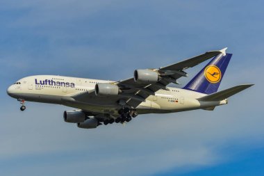 Changi Havaalanı'na uçak iniş (Sin)