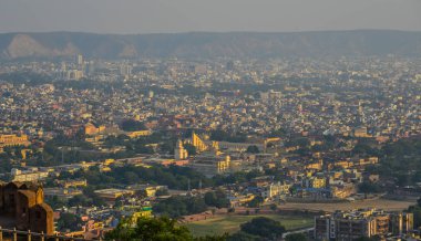 Jodhpur, Hindistan'ın havadan görünümü 