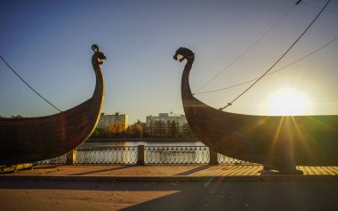 Drakkar (Viking ahşap tekne) 