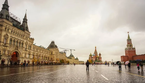 Rode plein van Moskou, Rusland — Stockfoto