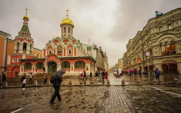 Красная площадь Москвы, Россия — стоковое фото