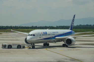 Tüm Nippon Airlines Boeing 787-9 uçak