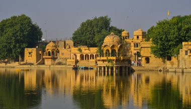 Gadsisar göl Jaisalmer, Hindistan