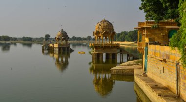 Gadsisar göl Jaisalmer, Hindistan