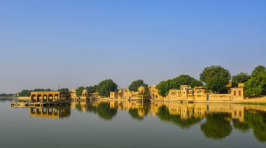 Gadsisar göl Jaisalmer, Hindistan
