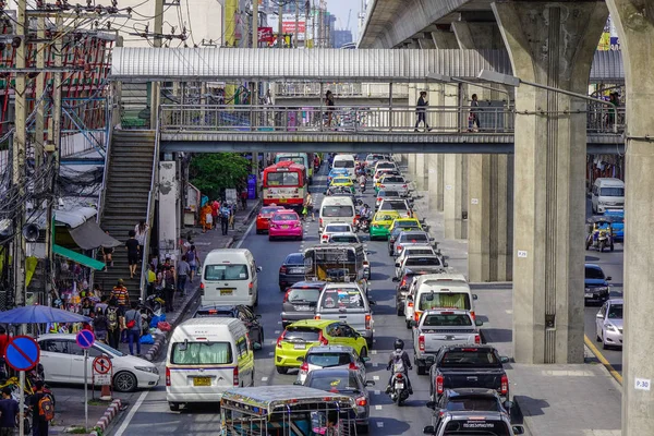 Gata i bangkok, thailand — Stockfoto