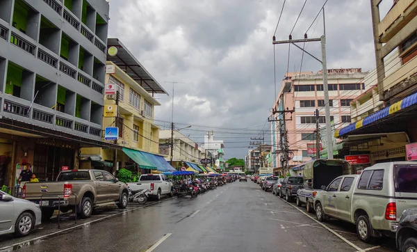 Tráfego na rua — Fotografia de Stock