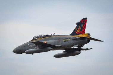 İngiliz Aerospace Hawk 200 havaalanında 