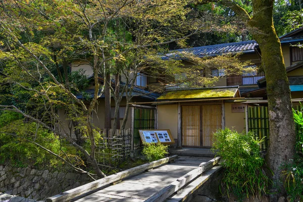 京都市内の木造住宅 — ストック写真