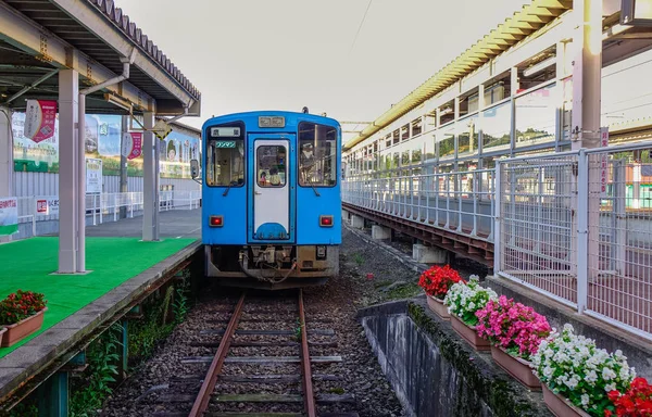 Järnvägsstationen i Hokkaido, Japan — Stockfoto