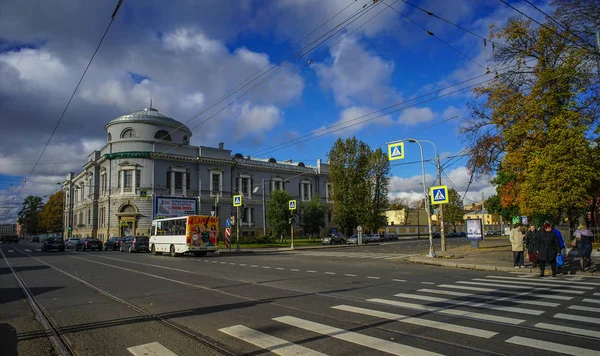 Calle en San Petersburgo, Rusia —  Fotos de Stock