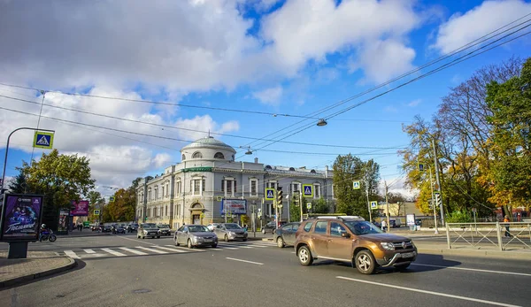 Calle en San Petersburgo, Rusia — Foto de Stock