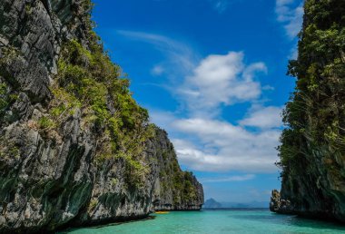 Palawan Adası Deniz Manzarası, Filipinler 