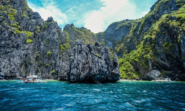 Mořskou krajinu na ostrově Palawan, Filipíny — Stock fotografie