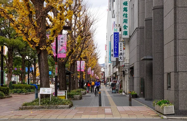 Calle en Himeji, Japón — Foto de Stock