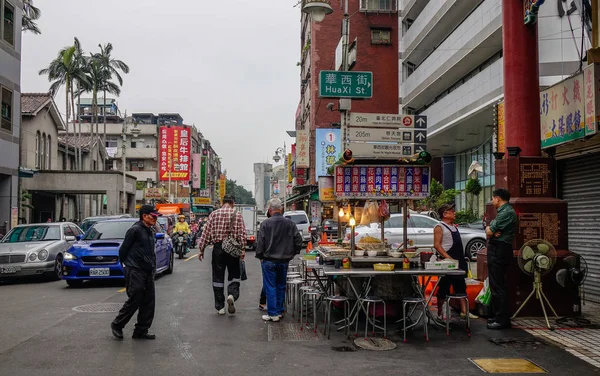 Улица Тайбэя, Тайвань — стоковое фото