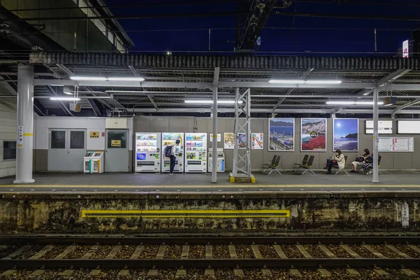 Railway station in Osaka, Japan — Stock Photo, Image