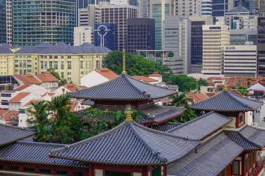 Buda Diş Emanet Tapınağı'nın havadan görünümü