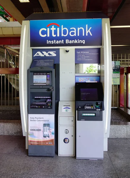 Citibank Atm makineleri — Stok fotoğraf