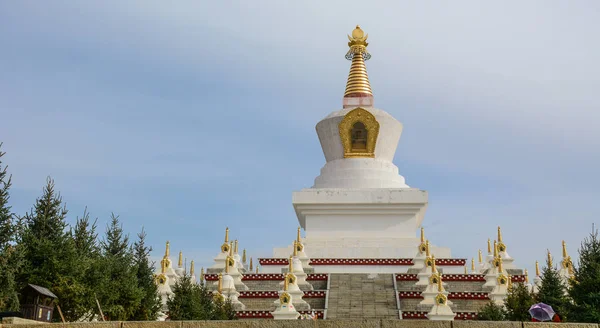 Buddhistischer Stupa in daocheng, China — Stockfoto