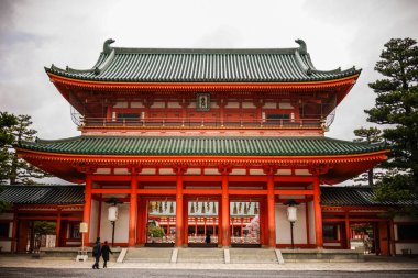 Heian jingu tapınak kyoto, Japonya