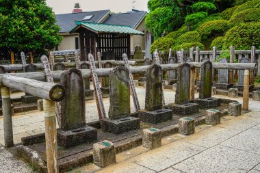 Tokyo'daki Sengakuji Tapınağı, Japonya 