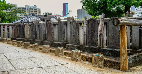 Templo Sengakuji en Tokio, Japón —  Fotos de Stock