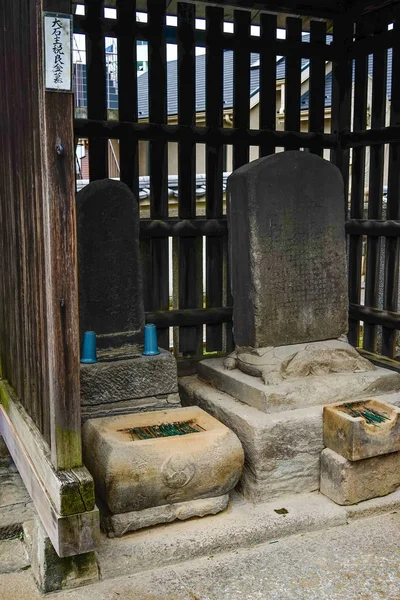 Templo Sengakuji en Tokio, Japón —  Fotos de Stock