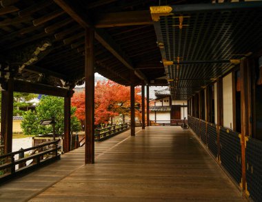 Kyoto'daki Shinto Tapınağı, Japonya 