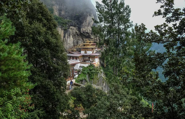 Klasztor Taktsang (Tiger Nest) w Bhutanie — Zdjęcie stockowe