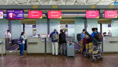 Incheon Havaalanı'nın iç kısmı 