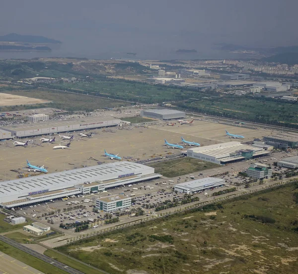 Vista aérea del aeropuerto —  Fotos de Stock