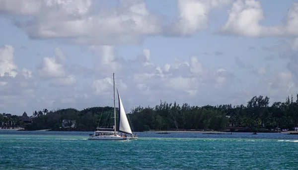 Ile AUX Cerfs volný ostrov, Mauricius — Stock fotografie