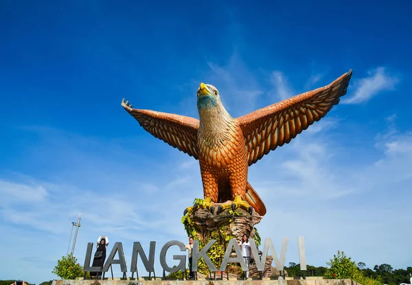 Eagle Square in Langkawi, Malaysia — Stock Photo, Image