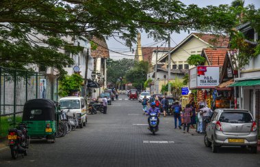 Galle eski sokak, Sri Lanka 
