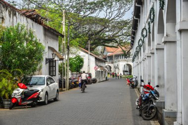 Galle eski sokak, Sri Lanka 
