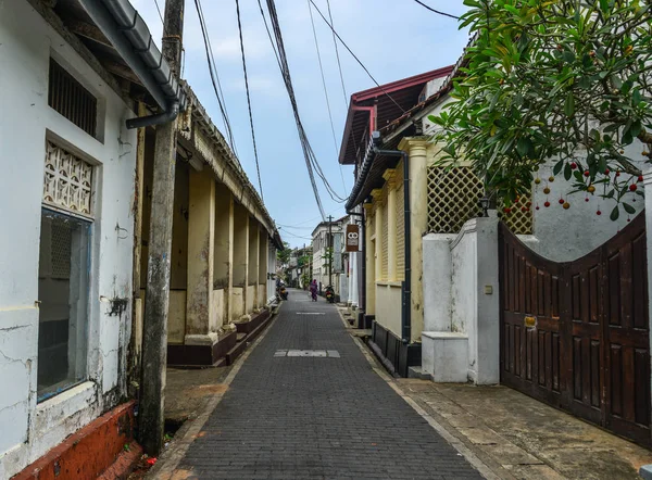 Vieille rue de Galle, Sri Lanka — Photo